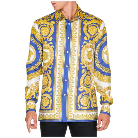 versace t-shirts men's sale|versace long sleeve shirt men.